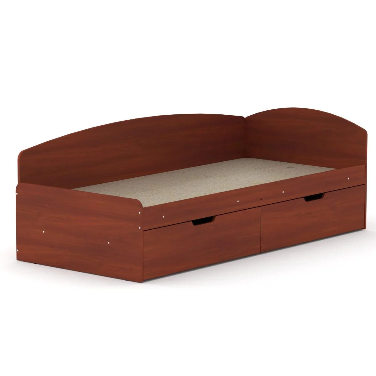 Ліжко односпальне з двома шухлядами Компаніт 90+2С Яблуня